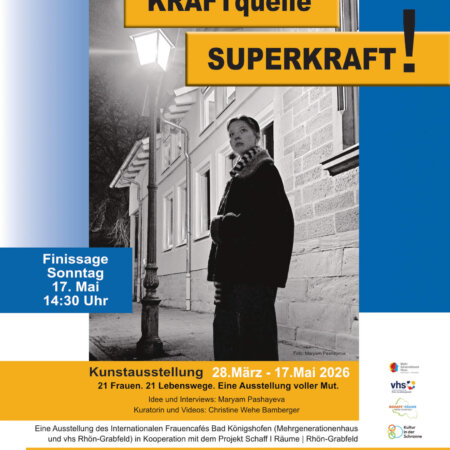 Finnisage zur Ausstellung „KRAFTakt – KRAFTquelle – SUPERKRAFT!“