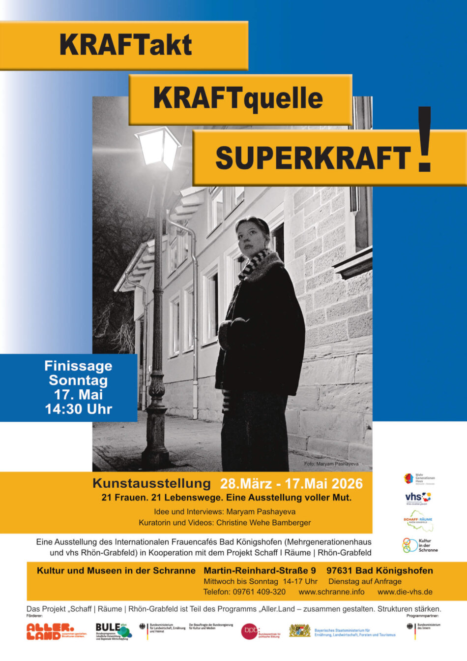 Finnisage zur Ausstellung „KRAFTakt – KRAFTquelle – SUPERKRAFT!“ Foto