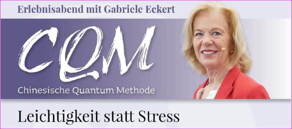 Erlebnisabend mit Gabriele Eckert – Leichtigkeit statt Stress Foto