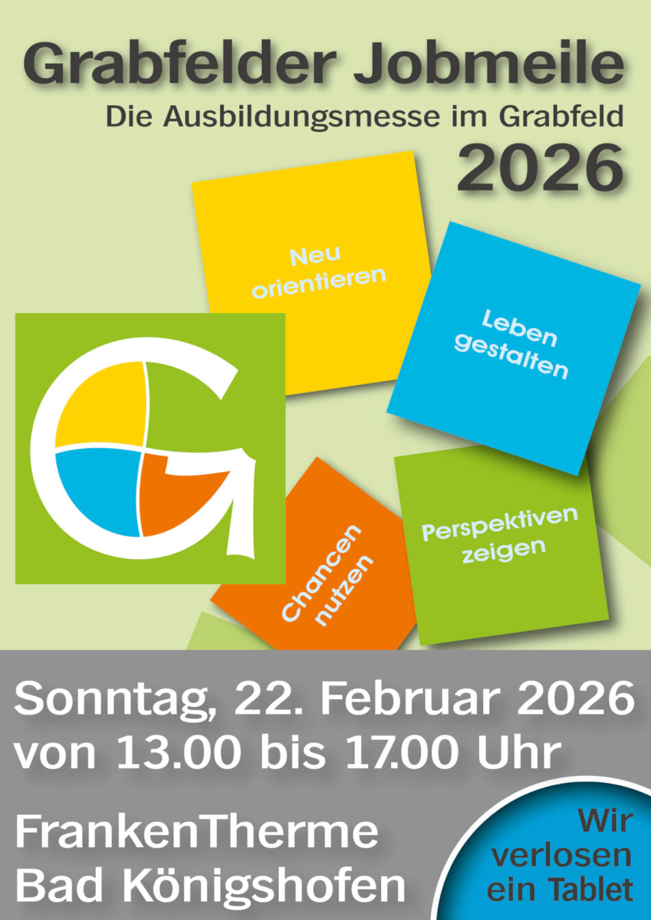 Grabfelder Jobmeile Foto