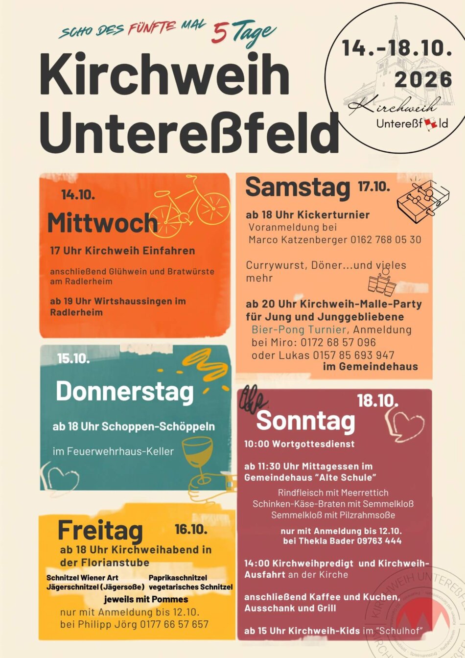 Kirchweih Untereßfeld Foto