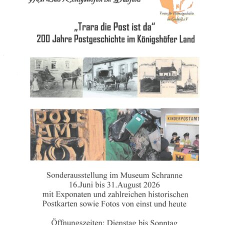 Sonderausstellung „Trara die Post ist da“