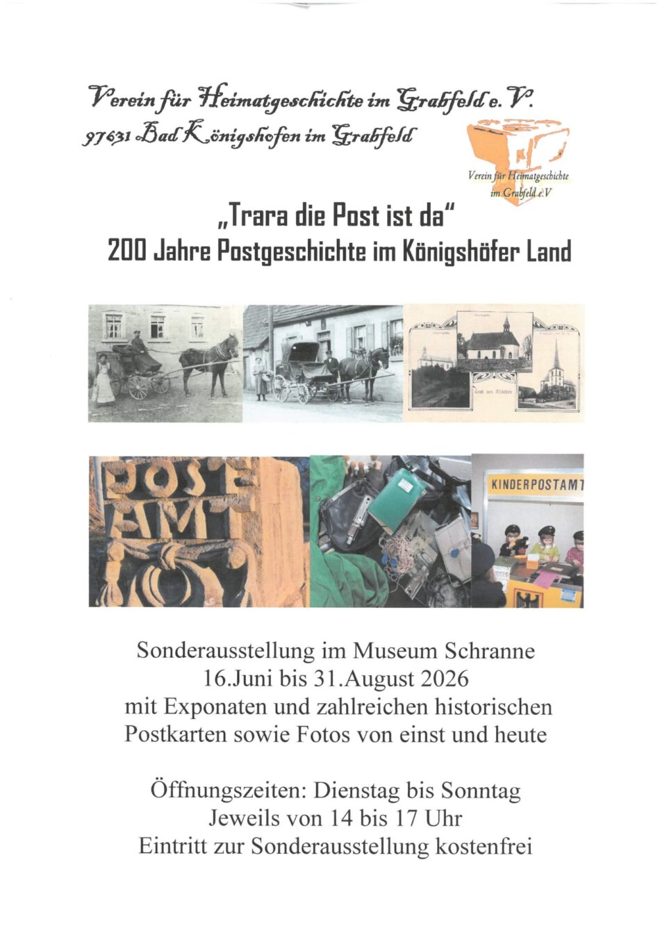 Sonderausstellung „Trara die Post ist da“ Foto