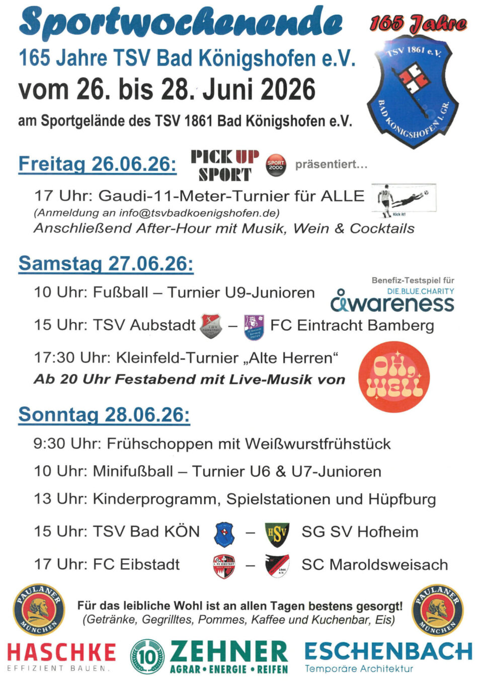 Sportwochenende 165 Jahre TSV Bad Königshofen e.V Foto