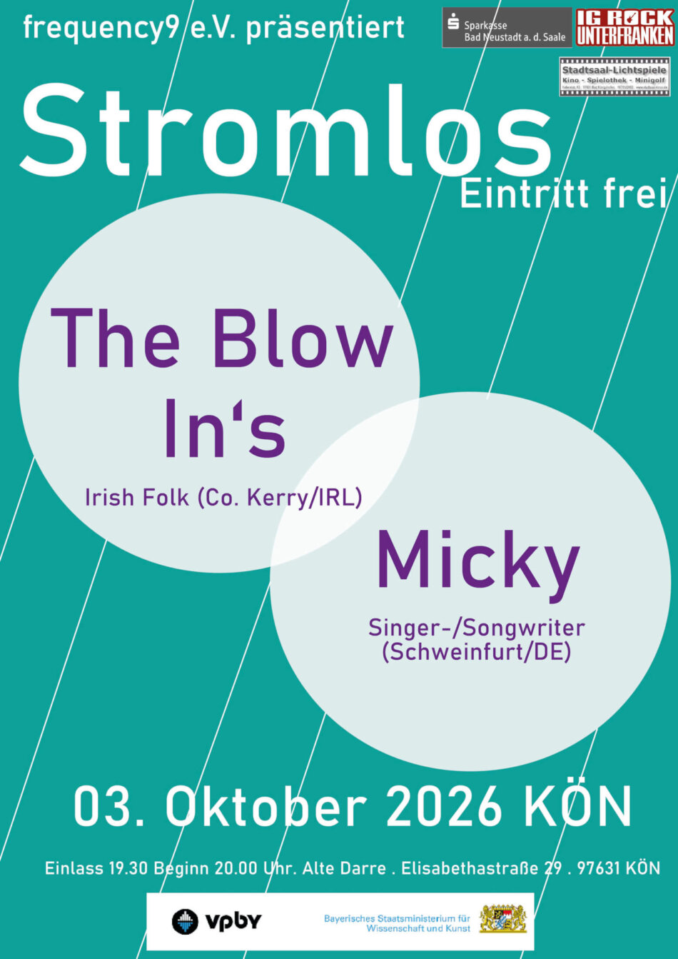 Stromlos mit The Blow In´s Foto