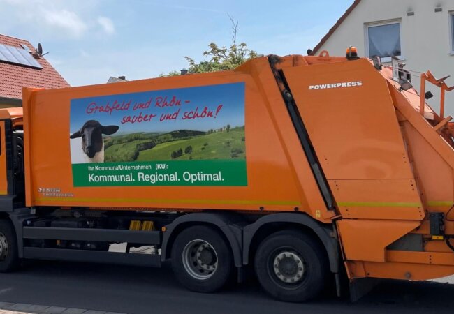 Müllabfuhr verschiebt die Abholung um einen Tag