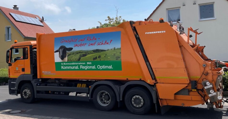 Müllabfuhr verschiebt die Abholung um einen Tag Foto