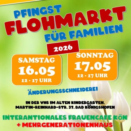 Pfingstflohmarkt für Familien
