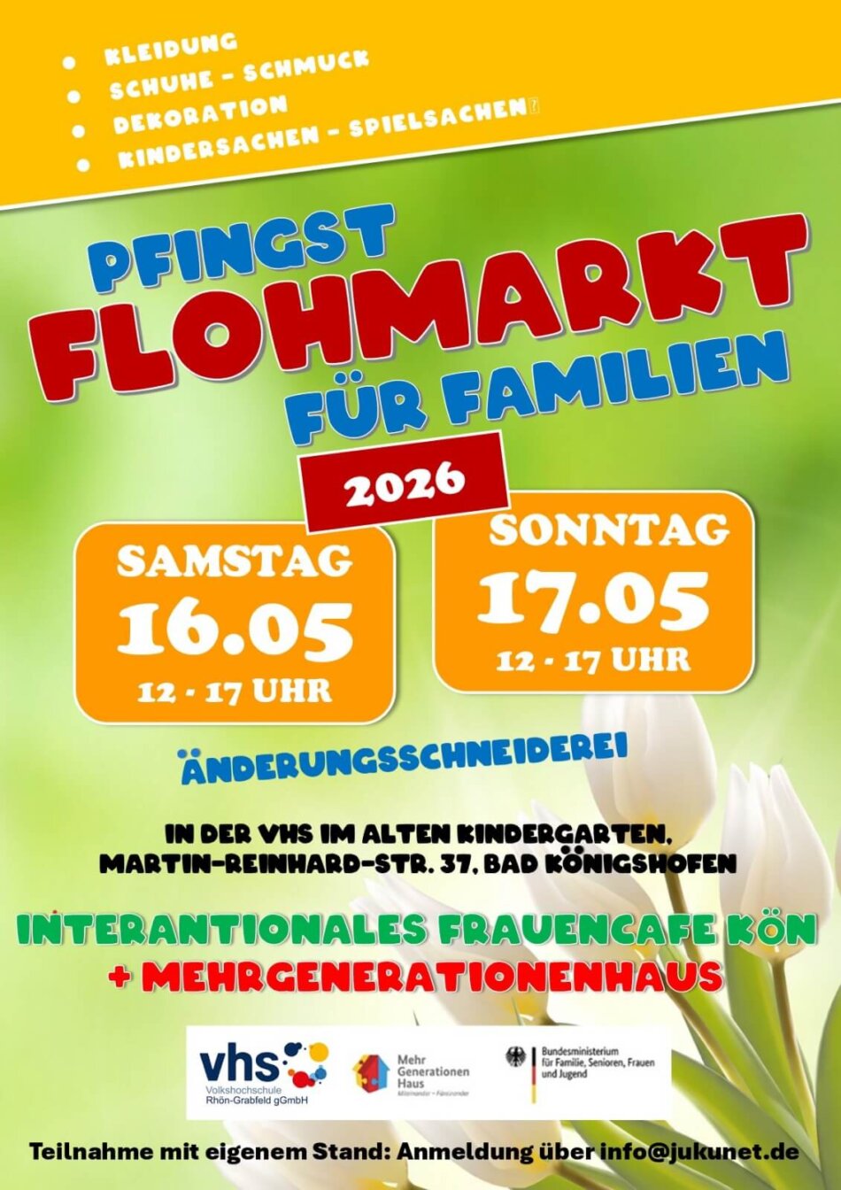 Pfingstflohmarkt für Familien Foto